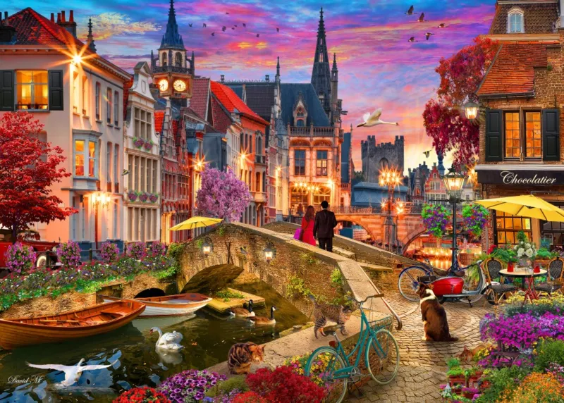 Soirée sur le Canal