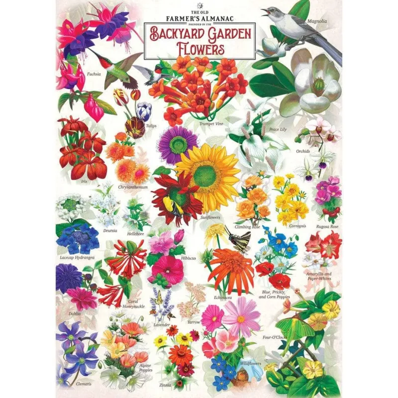 Farmer's Almanac - Fleurs Du Jardin