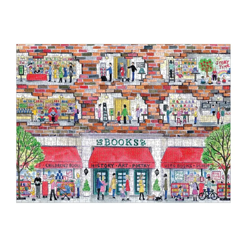 Une Journée à la Librairie - Puzzle 1000 Pièces
