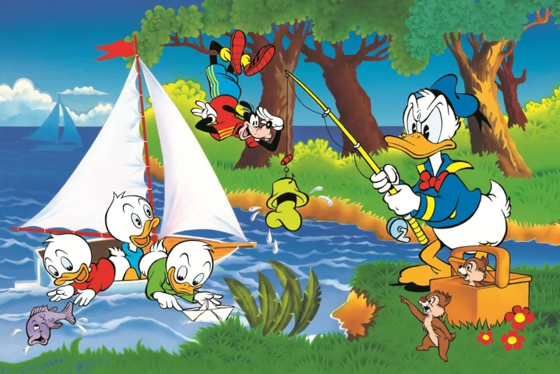 40e Anniversaire Trefl - Aventure Au Bord Du Lac - Disney Standard Characters