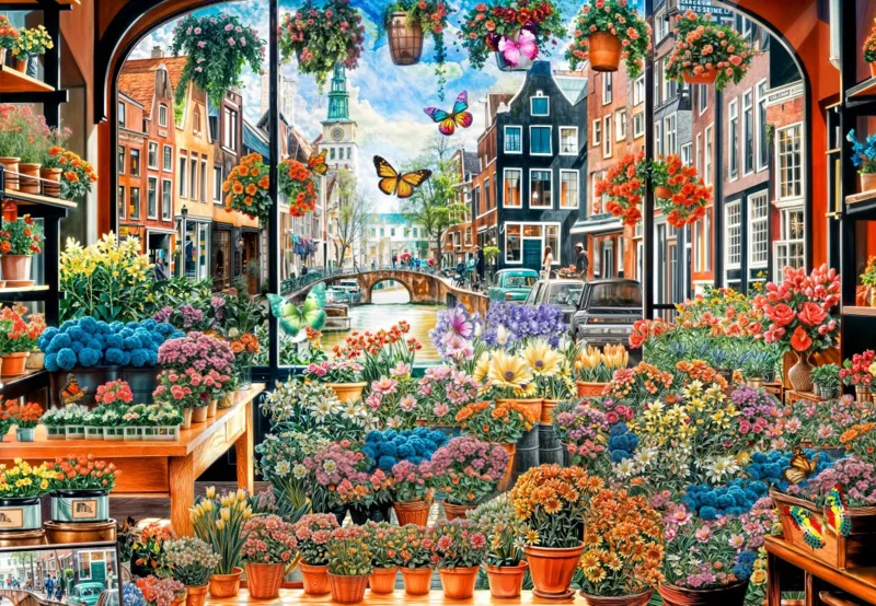 Le Secret Fleuri d'Amsterdam