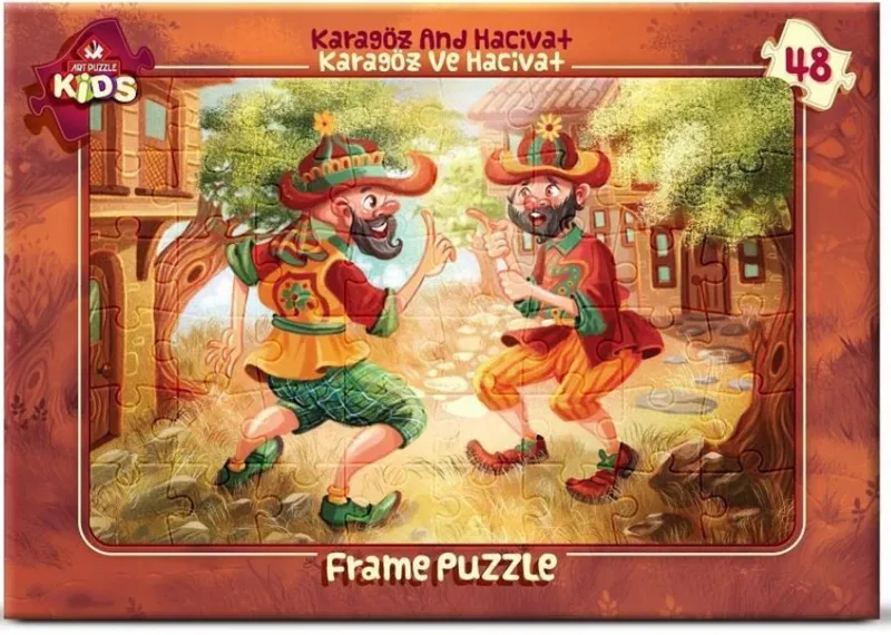 Puzzle Cadre - Karagöz et Hacivat