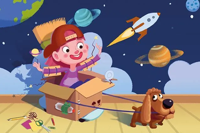 Puzzle en Bois - Mini Astronaute