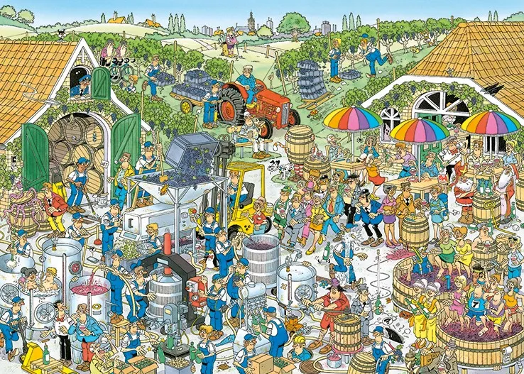 JVH EXPLOITATION VINICOLE (1000 PIÈCES)
