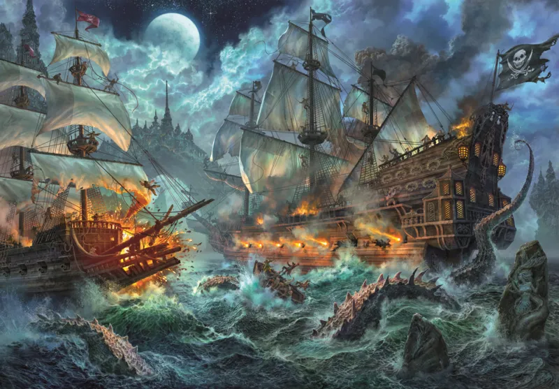 La Bataille des Pirates !