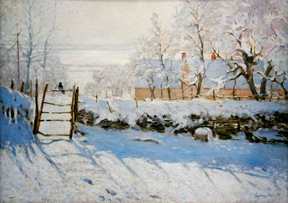 Claude Monet - The Magpie, 1869