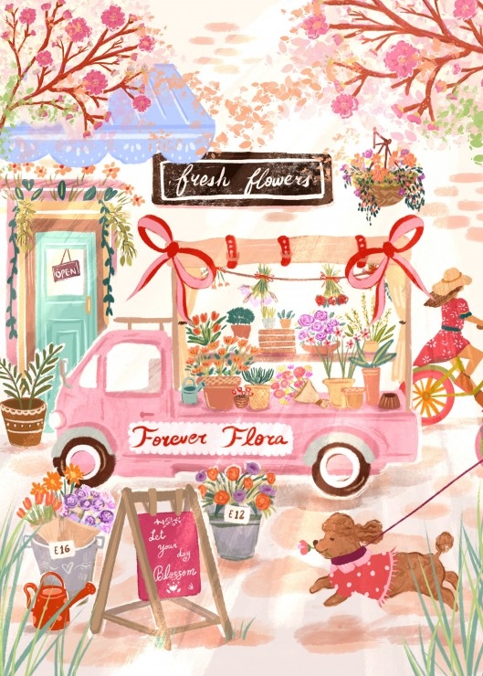 Forever Flora, Flower Truck