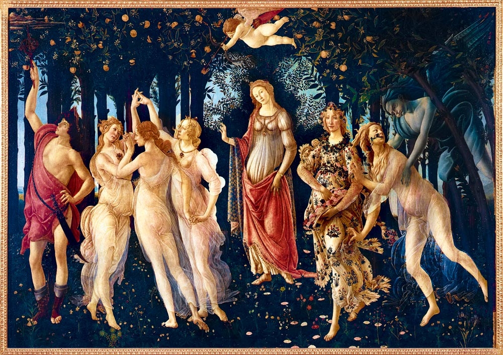 Botticelli - La Primavera (Spring), 1482