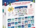 Calendrier de l'Avent - Ville de Noël - 24 Puzzles