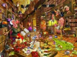 François Ruyer - Sorcière à la Bibliothèque