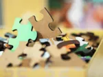 Puzzle en Bois - Chien Rapide