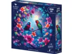 Puzzle Rond - Les Oiseaux sur la Branche