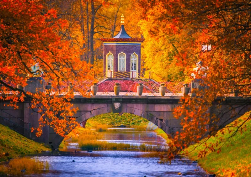 Park of Pushkin, Russia