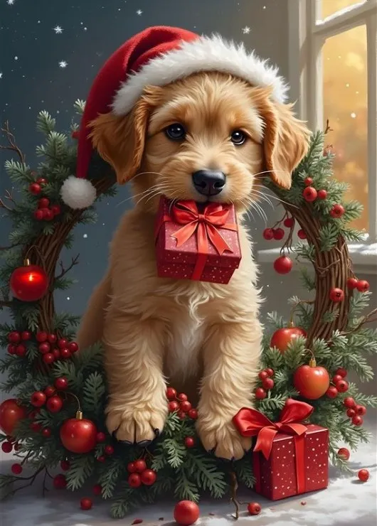 Le Chiot du Père Noël