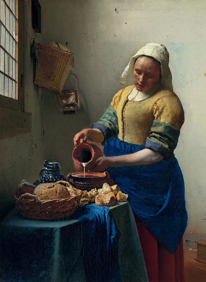 Vermeer Johannes - La Laitière, 1658-1661