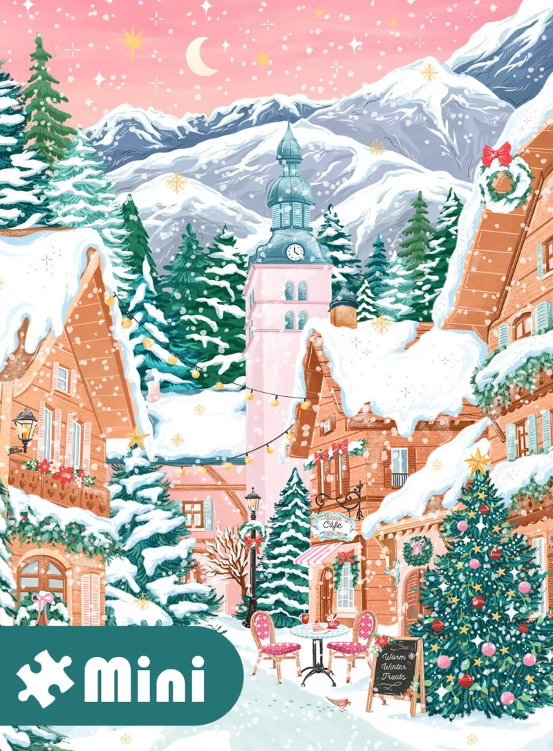 Mini Puzzle - Megève, Alpes Françaises