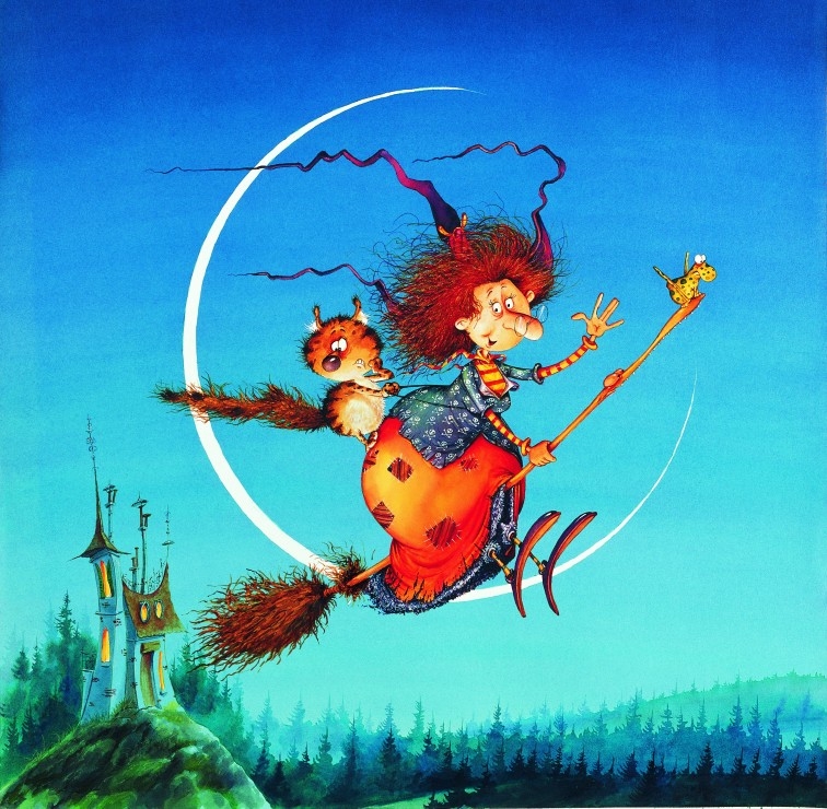 François Ruyer - La Sorcière sur son Balai