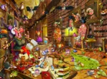 François Ruyer - Sorcière à la Bibliothèque