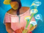 Louis Toffoli - La Femme aux Arums, 1985