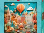 Paper Like - Puzzle Carré - Townscape